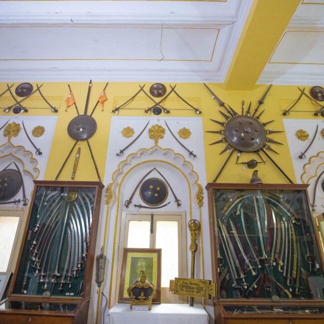 15. Swords in the museum's armoury-min