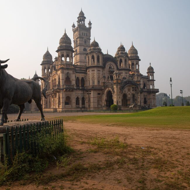 5. European sculptures in the grounds of Lukshmi Vilas Palace -min