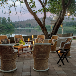 The lakeside Shri Joraver Vilas