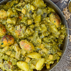 Undhiyu - mixed-vegetable specialty